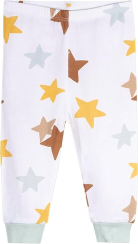 Onesies Brand unisex-baby Unisex Baby Snug Fit 4-piece Pajama Set in Kuwait