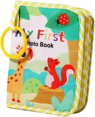 First Photo Album,Soft Cloth Photo Album,Memory Book Soft Cloth Book,Family First Year Memory Photo Book Album,My First Photo Book for Family Newborns Shower Party Favors1 in Saudi Arabia