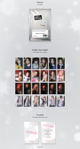 TripleS msnz Beyond Beauty 1st Mini Album [Objekt Ver.] بطاقة بريدية QR + Double Class Objekt (بطاقة صور) (عيد الميلاد وحده) in Kuwait