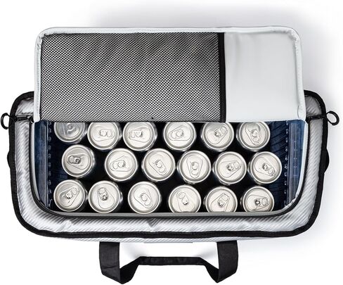 مبرد ناعم من الكربون من AO Coolers Stow-N-Go، منخفض المستوى، مانع للتسرب مع عزل عالي الكثافة، يحمل الثلج لمدة 24 ساعة in Kuwait