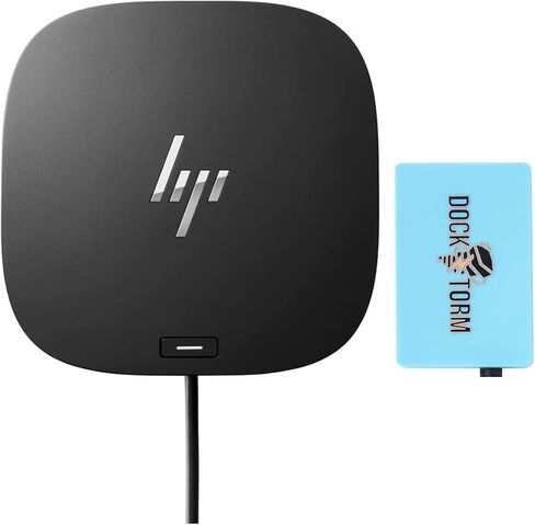 حزمة النسخ المتماثل لمنفذ HP Thunderbolt 4 Ultra Dock بقدرة 180 وات مع محور DKZ 9X481UT#ABA (محطة إرساء Thunderbolt/USB-C العالمية، نقل البيانات إلى أي كمبيوتر محمول يحمل علامة تجارية، كابل واحد للشحن) in Kuwait