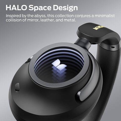 Monster Persona 4th ANC Active Noise Canceling Headphones, Wireless Bluetooth Over-Ear Headphones with 3 EQ Modes, and 70H Playtime, Bluetooth 6.0, Deep Bass, Foldable Comfort Design for Travel, Black in Saudi Arabia
