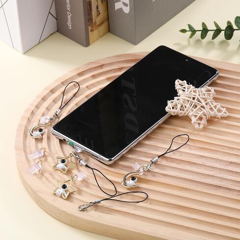 4 قطعة سحر المكونات الغبار مع قلادة سبيكة رائد الفضاء نوع-C منفذ USB مكافحة الغبار المقابس لطيف الهاتف سحر لمعظم هواتف محمولة من النوع C in Kuwait