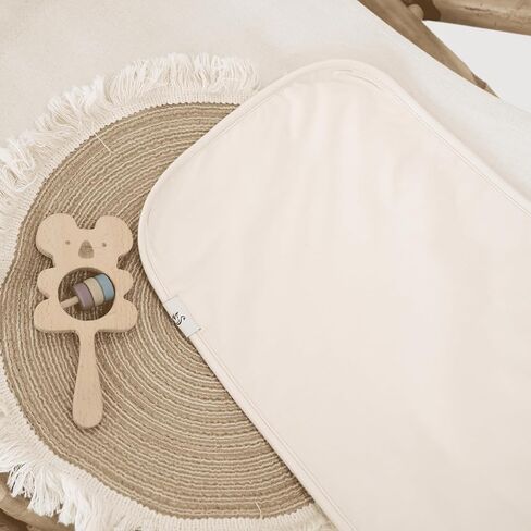 Premium Baby Burp Cloths, Extra Soft Spit Up Rags with 3 Absorbent Layers, 21" x 10" Size, Sand in Saudi Arabia