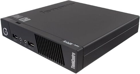 Lenovo ThinkCentre M93P Tiny Form Factor Business Desktop Computer, Intel Dual-Core i5-4570T Processor up to 3.60 GHz, 8GB RAM, 128GB SSD, WiFi, USB 3.0, VGA, Windows 10 Pro (Renewed) in Kuwait