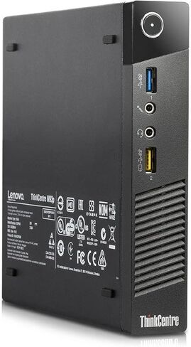 Lenovo ThinkCentre M93P Tiny Form Factor Business Desktop Computer, Intel Dual-Core i5-4570T Processor up to 3.60 GHz, 8GB RAM, 128GB SSD, WiFi, USB 3.0, VGA, Windows 10 Pro (Renewed) in Kuwait