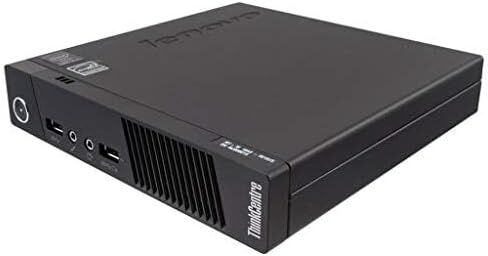 Lenovo ThinkCentre M93P Tiny Form Factor Business Desktop Computer, Intel Dual-Core i5-4570T Processor up to 3.60 GHz, 8GB RAM, 128GB SSD, WiFi, USB 3.0, VGA, Windows 10 Pro (Renewed) in Kuwait