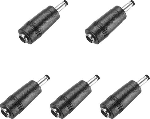 5PCS DC 4.0x1.7mm Female to 5.5x2.1mm Male Plug DC Power Converter for Laptop Router in Saudi Arabia