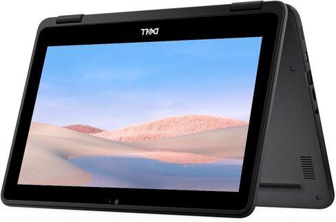 كمبيوتر محمول Dell Chromebook 11 3100 2 في 1 بشاشة لمس 11.6 بوصة، سيليرون N4000، ذاكرة وصول عشوائي 4 جيجابايت، 32 جيجابايت eMMC، نوع C، نظام تشغيل Chrome (متجدد) in Kuwait