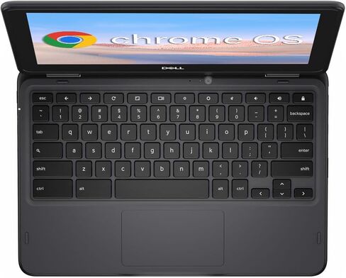 كمبيوتر محمول Dell Chromebook 11 3100 2 في 1 بشاشة لمس 11.6 بوصة، سيليرون N4000، ذاكرة وصول عشوائي 4 جيجابايت، 32 جيجابايت eMMC، نوع C، نظام تشغيل Chrome (متجدد) in Kuwait
