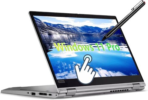 لاب توب لينوفو ثينك باد L13 يوجا 2 في 1، شاشة لمس 13.3 بوصة فل اتش دي، كور i5-10310U حتى 4.4 جيجا هرتز، 512 جيجا اس اس دي، 16 جيجا رام DDR4، قلم ستايلس، واي فاي، Win11 Pro (متجدد) in Kuwait