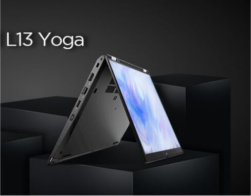لاب توب لينوفو ثينك باد L13 يوجا 2 في 1، شاشة لمس 13.3 بوصة فل اتش دي، كور i5-10310U حتى 4.4 جيجا هرتز، 512 جيجا اس اس دي، 16 جيجا رام DDR4، قلم ستايلس، واي فاي، Win11 Pro (متجدد) in Kuwait