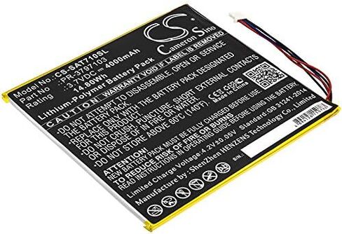 استبدال بطارية FITHOOD لجهاز Insignia Flex NS P08A7100 PR-3797103 (4000 مللي أمبير/3.7 فولت) in Saudi Arabia