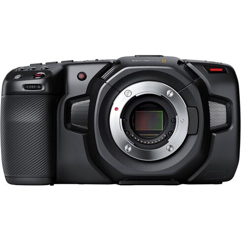 حزمة كاميرا سينما الجيب بتصميم Blackmagic بدقة 4K مع ميكروفون اتجاهي مثبت على الكاميرا Sennheiser MKE 200 وبطاقة ذاكرة UHS-II SDXC سعة 64 جيجابايت in Saudi Arabia
