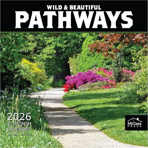MICASA PRESS Wild & Beautiful National Parks 2026 Wall Calendar 12 Month | 12" x 24" Open | Thick & Sturdy Paper | Holiday Gift | Nature Calendar 2026 in Saudi Arabia