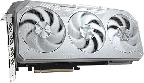 بطاقة رسومات GIGABYTE Radeon™ RX 9070 XT Gaming OC ICE 16G (16 جيجابايت GDDR6، 256 بت، PCIe 5.0، HDMI/DP 2.1، فتحة 2.7، مروحة هوك، جل حراري من فئة الخادم، هيكل معزز) in Kuwait