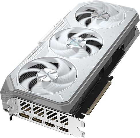 بطاقة رسومات GIGABYTE Radeon™ RX 9070 XT Gaming OC ICE 16G (16 جيجابايت GDDR6، 256 بت، PCIe 5.0، HDMI/DP 2.1، فتحة 2.7، مروحة هوك، جل حراري من فئة الخادم، هيكل معزز) in Kuwait