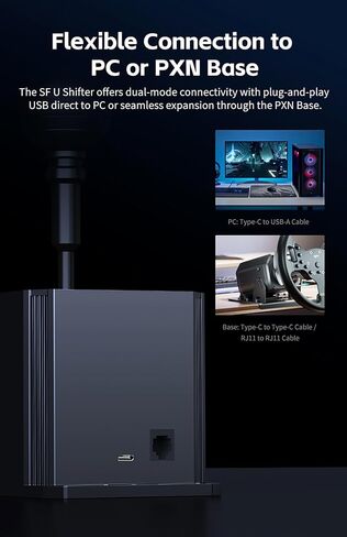 PXN SF U 7+R H-Pattern Shifter for PC Windows 7/8/10/11 in Saudi Arabia