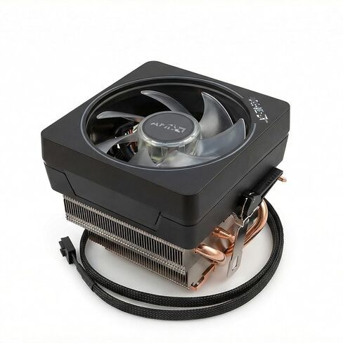 مبرد وحدة المعالجة المركزية Wraith Prism مع مبدد حرارة RGB LED Ryzen 7 مروحة نحاسية أساسية متوافق مع مقبس وحدات المعالجة المركزية AMD AM4/AM5 Ryzen 7 1700X/1800X/5700X/5800X/6700X/7700X/7800X/8700X/8800X/9700X in Kuwait