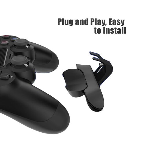 Wokyo 10 Key Mappings Back Button Attachment for PS4 Controller, Ergonomic Controller Paddles with Turbo & Memory Function, Plug and Play Gaming Stuff Accessories in Saudi Arabia