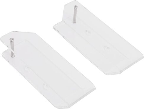 Laptop Wall Mount Holder, Acrylic Space Saving Under Desk with Cable Slots for Laptop Tablet Keyboard Accessories to Organize Workspace in Saudi Arabia