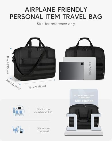 Micro Computer Desktop Tower Carrying Case Compatible with Mini-ITX,Valentines Day Gifts 18x14x8 Travel Storage Bag for PC's Box Moving, Keyboard, Mouse and Accessories,Black in Kuwait