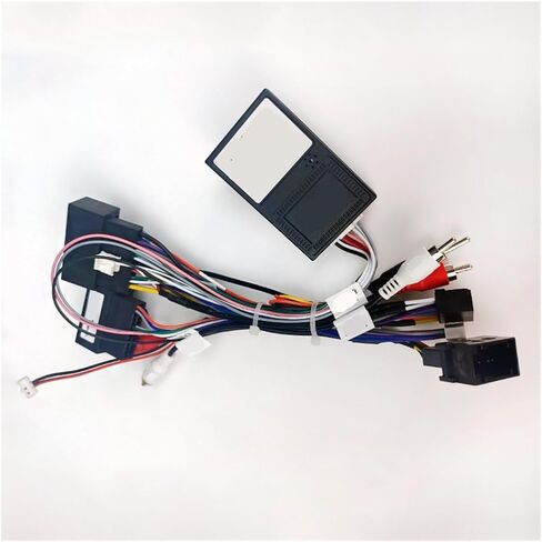 سيارة الصوت 16PIN أندرويد مهائي كابلات الطاقة مع صندوق متوافق مع 12-15 فورد فوكس F150 رينجر الصوت السلطة الأسلاك تسخير in Kuwait