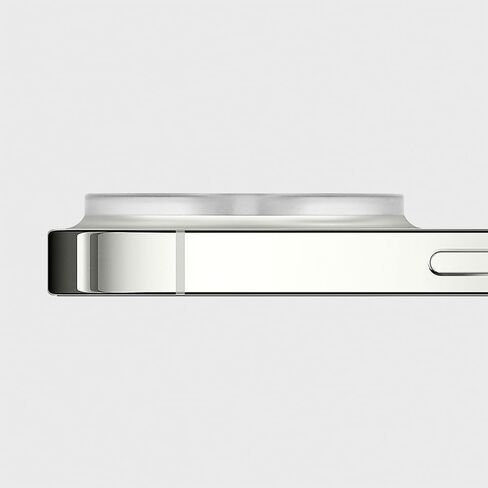 واقي عدسة الكاميرا CASETiFY مرآة [سهل الاستخدام/مقاوم للخدش] لهاتف iPhone 17 Pro Max - فضي in Saudi Arabia