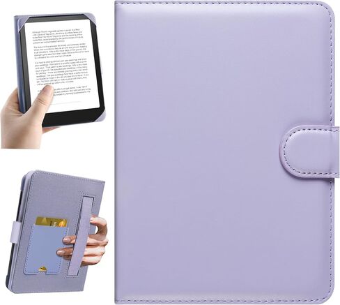 حافظة عالمية لجهاز Kindle eReader مقاس 6 بوصة متوافقة مع Kobo/Voyaga/Pocketbook/Tolino قارئ الكتب الإلكترونية، غطاء حماية للقارئ الإلكتروني مقاس 6 بوصات مع فتحة بطاقة مدمجة، زهرة in Saudi Arabia