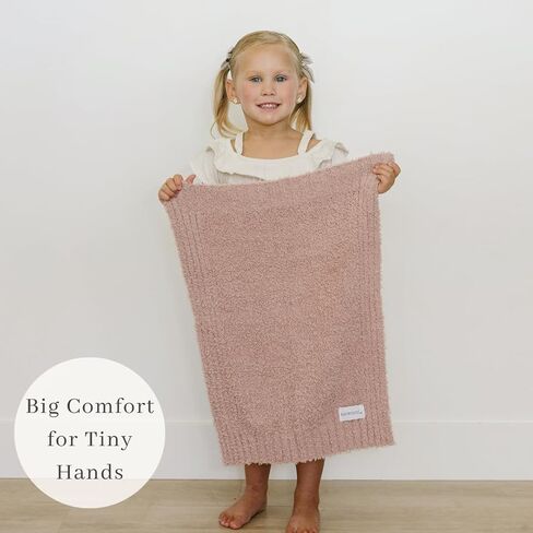 سارانوني بامبوني بطانية أطفال | بطانية فاخرة قطيفة فائقة النعومة | بطانيات الأطفال الرضع المريحة القابلة للتنفس للبنين والبنات | وردي فاتح، صغير - 15 بوصة × 20 بوصة in Kuwait