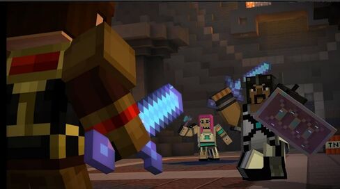 لعبة Minecraft Story Mode Complete Adventure (نينتندو وي يو) (متجددة) in Kuwait