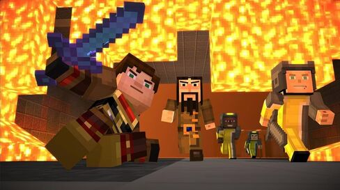 لعبة Minecraft Story Mode Complete Adventure (نينتندو وي يو) (متجددة) in Kuwait