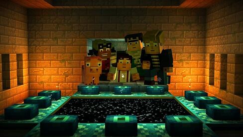 لعبة Minecraft Story Mode Complete Adventure (نينتندو وي يو) (متجددة) in Kuwait