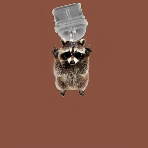 Sunglasses Raccoon Dust Plug Acrylic Charms for electronic products,Type-C Charging Port Dust Plugs Pendant Compatible with E-Reader Phone Tablet, Gift for Christmas, Birthday, Anniversary Day in Saudi Arabia