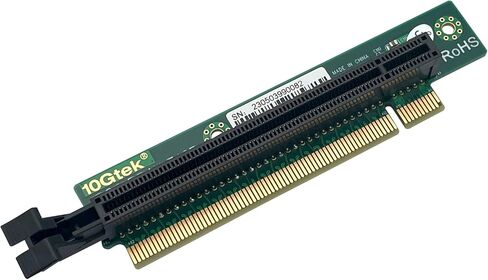 PCIe 16x 90-Degree L-Angle Riser Card | 1U Low Profile Adapter | Compatible with Supermicro RSC-R1UTP-E16R & Standard Servers‌ in Saudi Arabia