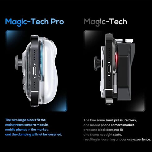 Yunseity Mobile Game Controller Joystick، MB03 Bluetooth الهاتف الخليوي Gamepad Joystick Controller Game Trigger مع تسجيل ماكرو لنظام Android لنظام التشغيل iOS in Saudi Arabia