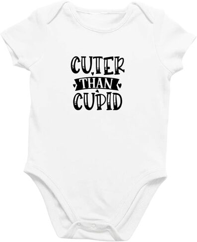 Printique Organic GOTS Certified Baby Onesie Unisex Bodysuit 0-18 months - Valentine's Day in Saudi Arabia