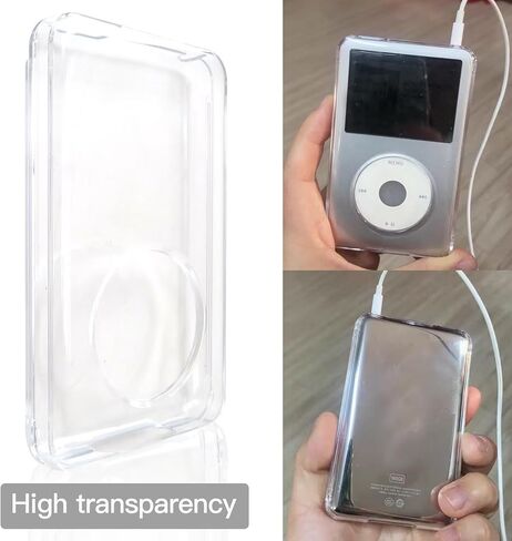 Clear Shockproof Protective Hard Case Cover for iPod Classic 80GB 120GB 160GB in Saudi Arabia