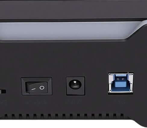 محطة إرساء محرك الأقراص الصلبة USB 3.0 إلى SATA Dual Bay، لمحرك الأقراص الصلبة SSD مقاس 2.5 بوصة و3.5 بوصة، تدعم وظيفة النسخ/النسخ دون اتصال بالإنترنت، ودعم 20 تيرابايت (قابس أمريكي) in Saudi Arabia