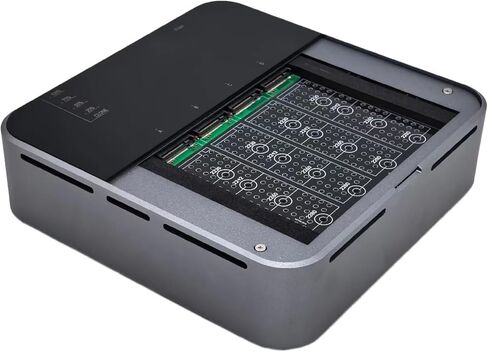 4 Bays USB4.0 (USB-C) 40G Portable NVMe (M Key, B+M Key) / PCIe SSD (2280, 2260, 2242, 2230) Ultra Fast External SSD Docking Station Duplicator Cloner (Docking Only) in Saudi Arabia