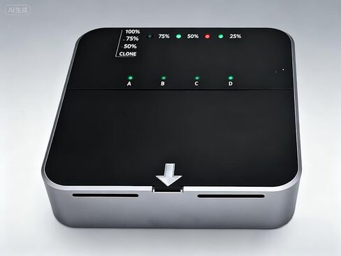 4 Bays USB4.0 (USB-C) 40G Portable NVMe (M Key, B+M Key) / PCIe SSD (2280, 2260, 2242, 2230) Ultra Fast External SSD Docking Station Duplicator Cloner (Docking Only) in Saudi Arabia