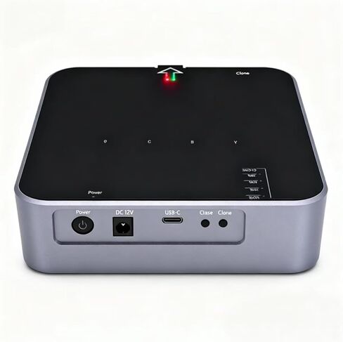 4 Bays USB4.0 (USB-C) 40G Portable NVMe (M Key, B+M Key) / PCIe SSD (2280, 2260, 2242, 2230) Ultra Fast External SSD Docking Station Duplicator Cloner (Docking Only) in Saudi Arabia