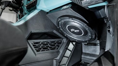 UTV Stereo 25+ RZR Pro Series حاوية مضخم صوت بفتحة تهوية مقاس 12 بوصة - تناسب موديلات Polaris RZR Pro R وTurbo R وPro XP in Saudi Arabia
