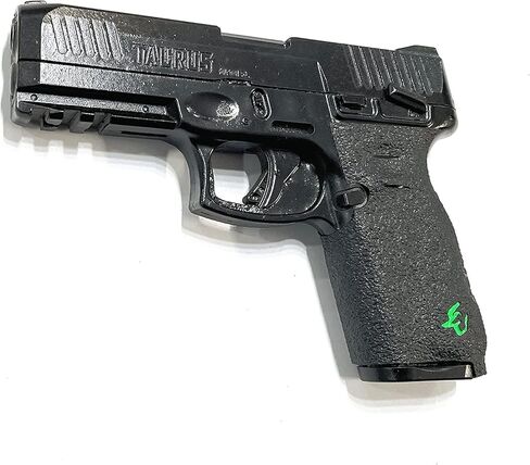 غلاف شريط قبضة المسدس من Handleitgrips متوافق مع Taurus G3، شريط قبضة مسدس لاصق أسود مع إدراجات خضراء، لفافة قبضة المسدس، مملوكة للمحاربين القدامى، صنع في الولايات المتحدة الأمريكية in Kuwait