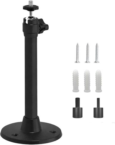 Universal Mini Projector Mount - Adjustable Ceiling/Wall Bracket with 360° Rotation & 90° Tilt for Most Mini Projectors (Black) in Saudi Arabia