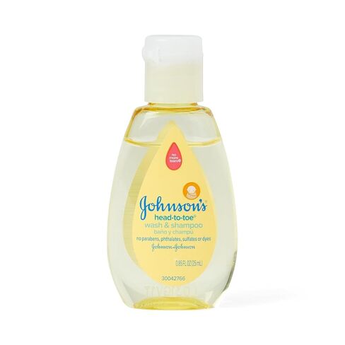Baby Head-to-Toe Wash & Shampoo 0.85 oz – Gentle Tear-Free Baby Body Wash (Pack of 5) in Saudi Arabia