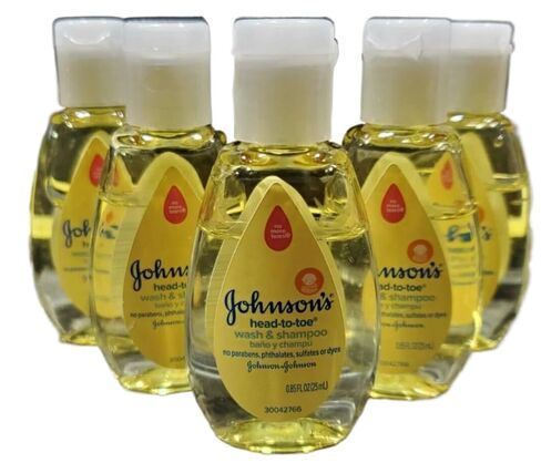 Baby Head-to-Toe Wash & Shampoo 0.85 oz – Gentle Tear-Free Baby Body Wash (Pack of 5) in Saudi Arabia