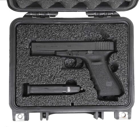 حافظة Case Club تناسب مجلات Glock 17 و3. مقطوع مسبقًا، شديد التحمل، مقاوم للماء (يستوعب البصريات والمرفقات الموجودة أسفل البرميل) in Saudi Arabia