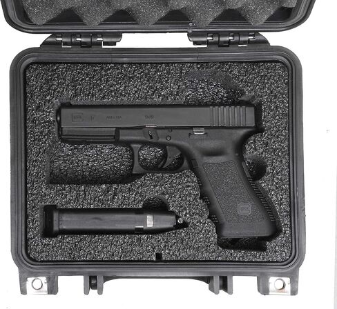 حافظة Case Club تناسب مجلات Glock 17 و3. مقطوع مسبقًا، شديد التحمل، مقاوم للماء (يستوعب البصريات والمرفقات الموجودة أسفل البرميل) in Saudi Arabia