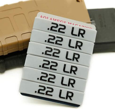 Aolamegs .22 LR Magazine Marking Bands 6 Pack in Saudi Arabia